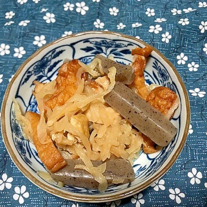 さつまあげとちくわとこんにゃくと切り干し大根の煮物 レシピ 作り方 By けいちゃん088 楽天レシピ さつまあげとちくわとこんにゃくと切り干し大根の煮物 レシピ 作り方 By けいちゃん088 楽天レシピ
